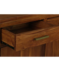 Paris 2 Door 2 Drawer Buffet (Light Pecan)