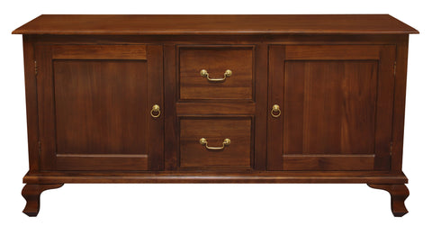 Queen Ann 2 Door 2 Drawer Buffet