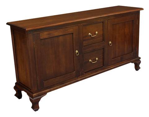 Queen Ann 2 Door 2 Drawer Buffet