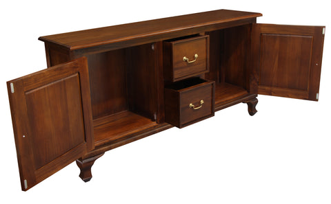 Queen Ann 2 Door 2 Drawer Buffet