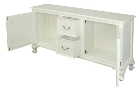 Queen Ann 2 Door 2 Drawer Buffet