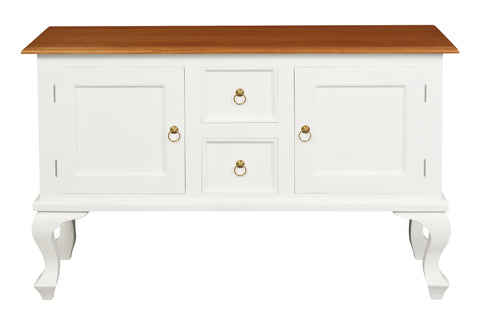 Queen Ann 2 Door 2 Drawer Buffet