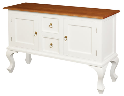 Queen Ann 2 Door 2 Drawer Buffet