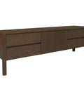Adelle 2 Door 4 Drawer Entertainment Unit (Walnut)