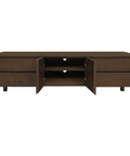 Adelle 2 Door 4 Drawer Entertainment Unit (Walnut)