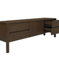 Adelle 2 Door 4 Drawer Entertainment Unit (Walnut)