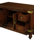 Dynasty 2 Door 4 Drawer Buffet (Mahogany)