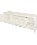 Tasmania 2 Door 4 Drawer Entertainment Unit (White)