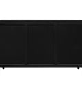 Winston 3 Door 3 Drawer Buffet (Black)