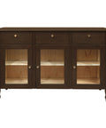 Winston 3 Door 3 Drawer Buffet (Walnut)