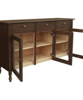 Winston 3 Door 3 Drawer Buffet (Walnut)
