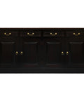 Tasmania 4 Door 4 Drawer Buffet (Chocolate)