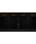 Tasmania 4 Door 4 Drawer Buffet (Chocolate)