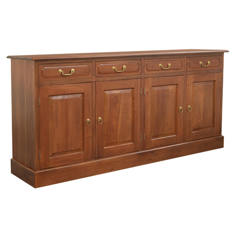 Tasmania 4 Door 4 Drawer Buffet (Mahogany)