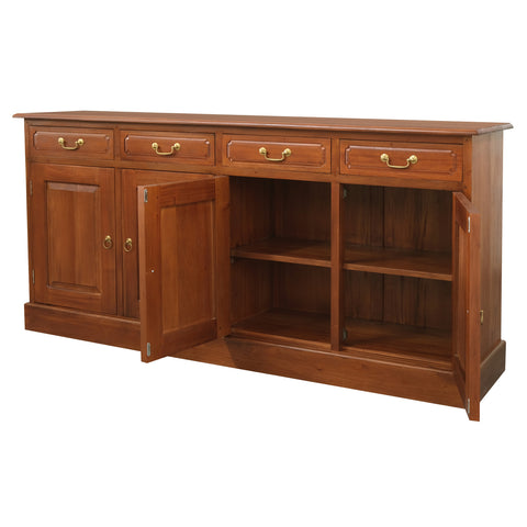 Tasmania 4 Door 4 Drawer Buffet (Mahogany)