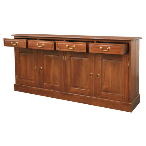Tasmania 4 Door 4 Drawer Buffet (Mahogany)