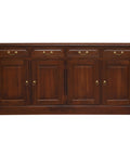 Tasmania 4 Door 4 Drawer Buffet (Mahogany)