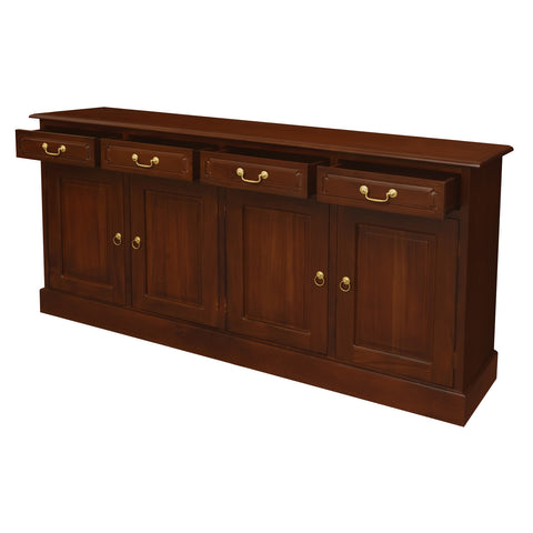 Tasmania 4 Door 4 Drawer Buffet (Mahogany)