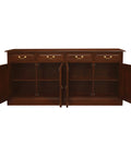 Tasmania 4 Door 4 Drawer Buffet (Mahogany)