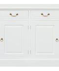 Tasmania 4 Door 4 Drawer Buffet (White)