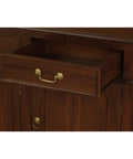 Queen Ann 4 Door 4 Drawer Buffet (Mahogany)