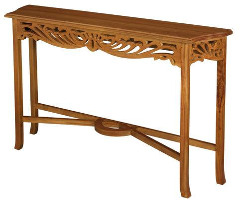 Jepara Carved Sofa Table 120cm - Large