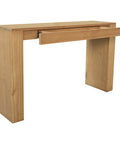 Hudson Solid Mindi Console Table (Natural)
