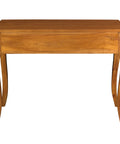 Queen Anne 1 Drawer Sofa Table (Light Pecan)