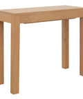 Amsterdam 1 Drawer Solid Mindi Sofa Table (Natural)