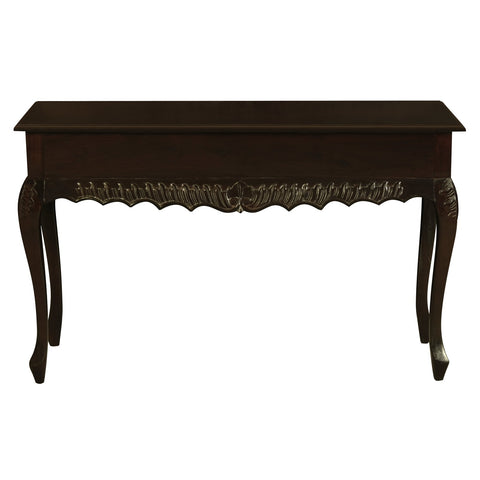 Jepara 2 Drawer Carved Sofa/Hall Table