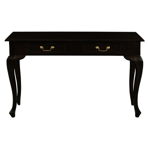 Queen Anne 2 Drawer Sofa Table