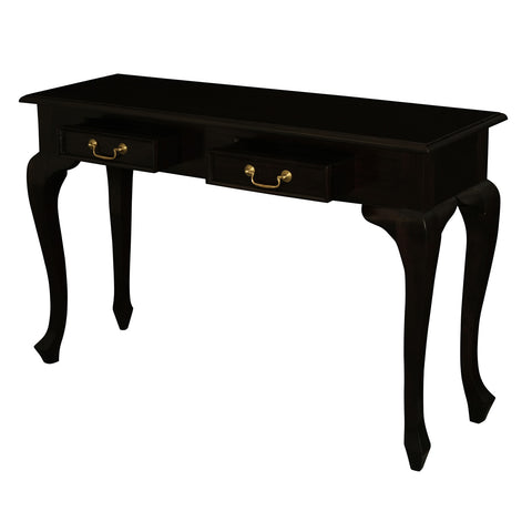 Queen Anne 2 Drawer Sofa Table