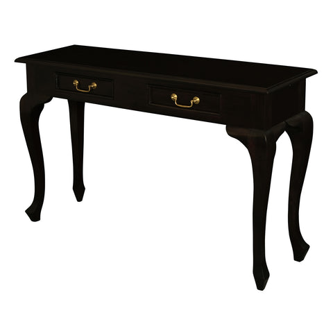 Queen Anne 2 Drawer Sofa Table