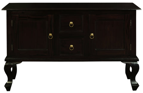 Queen Ann 2 Door 2 Drawer Sofa Table