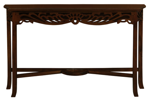 Jepara Carved Sofa Table 120cm - Large