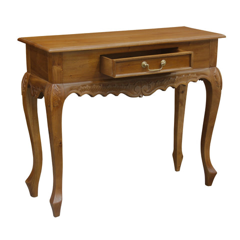 Jepara 1 Drawer Carved Sofa/Hall Table