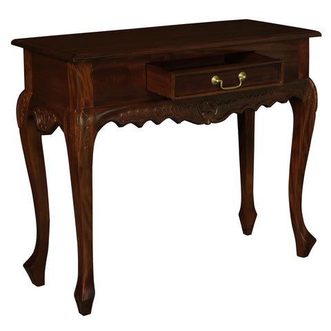 Jepara 1 Drawer Carved Sofa/Hall Table