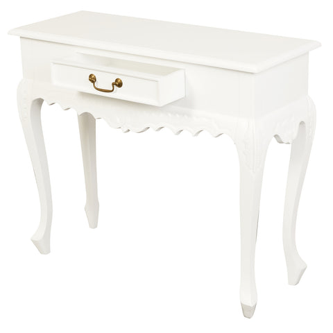 Jepara 1 Drawer Carved Sofa/Hall Table