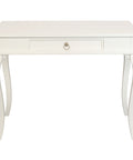 Queen Anne 1 Drawer Sofa Table (White)