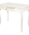 Queen Anne 1 Drawer Sofa Table (White)