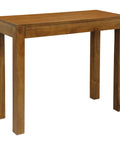 Amsterdam 1 Drawer Sofa/Hall Table (Light Pecan)