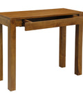 Amsterdam 1 Drawer Sofa/Hall Table (Light Pecan)