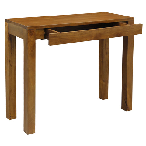 Amsterdam 1 Drawer Sofa/Hall Table (Light Pecan)