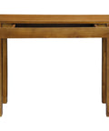 Amsterdam 1 Drawer Sofa/Hall Table (Light Pecan)