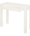 Amsterdam 1 Drawer Sofa/Hall Table (White)