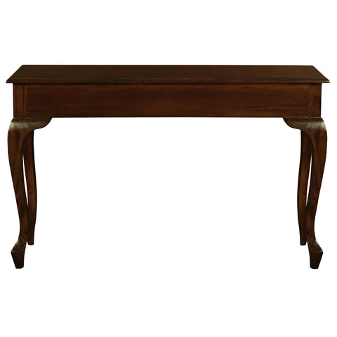 Queen Anne 2 Drawer Sofa Table