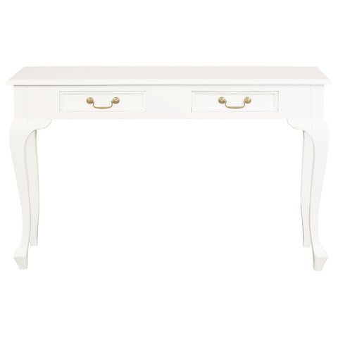 Queen Anne 2 Drawer Sofa Table