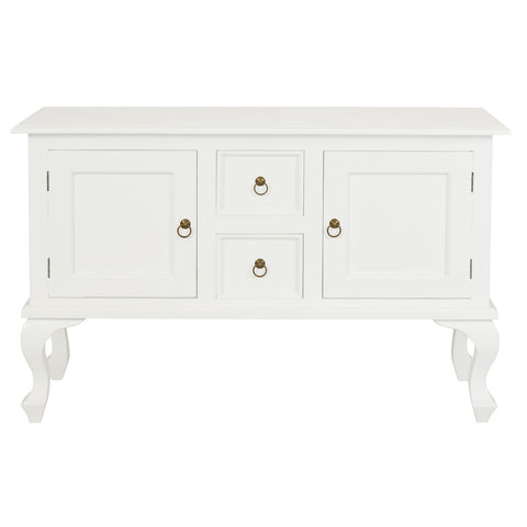 Queen Ann 2 Door 2 Drawer Sofa Table