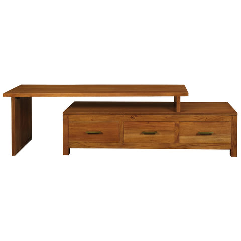Paris/Milan 3 Drawer Extendable Entertainment Unit