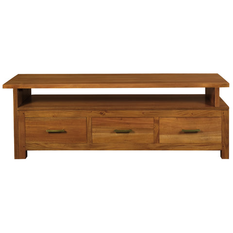 Paris/Milan 3 Drawer Extendable Entertainment Unit